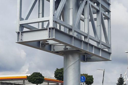 Werbepylon Toom Alsdorf (Klein) 2