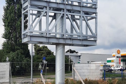 Werbepylon Toom Alsdorf (Klein) 3